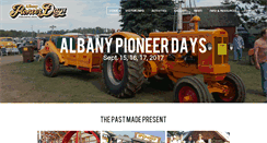 Desktop Screenshot of albanypioneerdays.com
