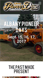 Mobile Screenshot of albanypioneerdays.com